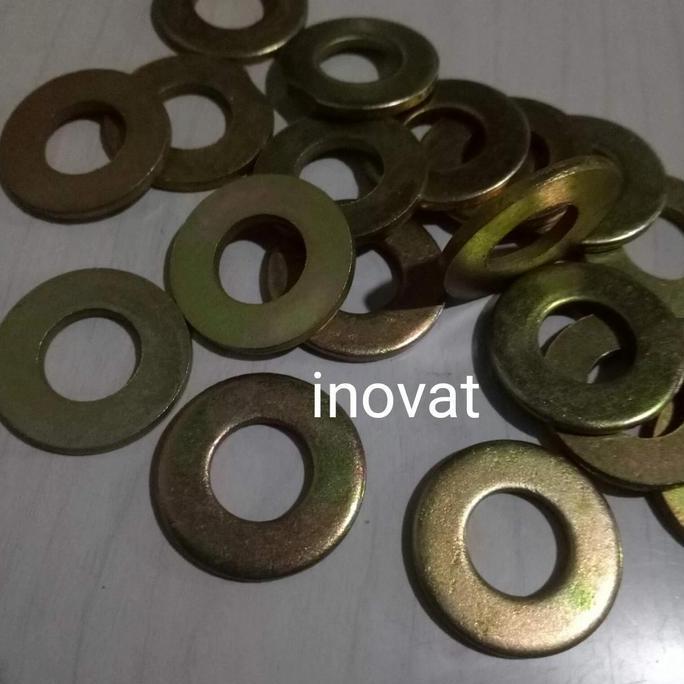 (ISI 50 PCS) RING PLAT 17/M12/ RING BAUT 17/RING UMUM BAUT 17