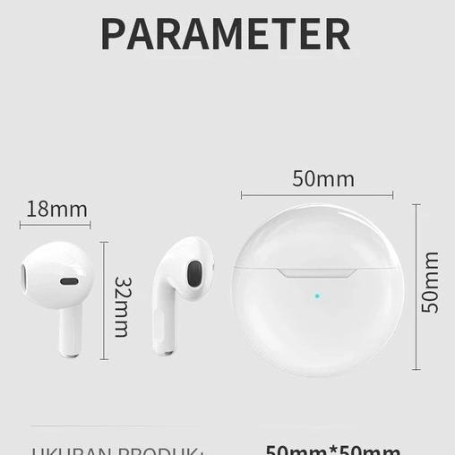 BIG SALE Headset TWS PRO 6 Headset PRO 6 TWS Bluetooth TWS Headset Bluetooth Earphone Bluetooth