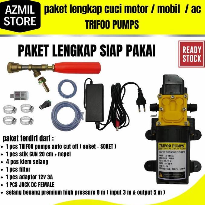 alat cuci steam mini portabel motor mobil AC cuci screen sablon