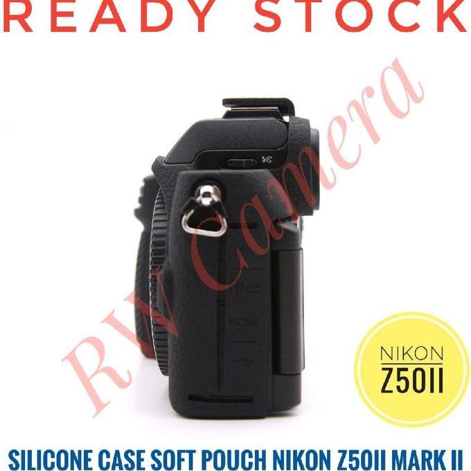 Z50II Silicone Case Nikon Z50 Mark II  Sarung Karet Silikon Bag Tas Protective Armor Soft Case Pouch