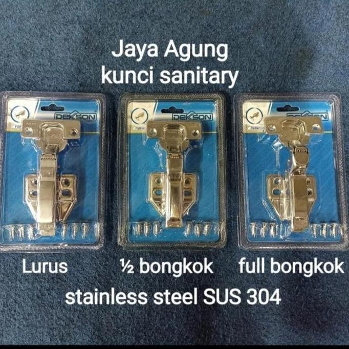 Truo - Engsel Sendok Dekson Soft Close/Hidrolik Stainless 304