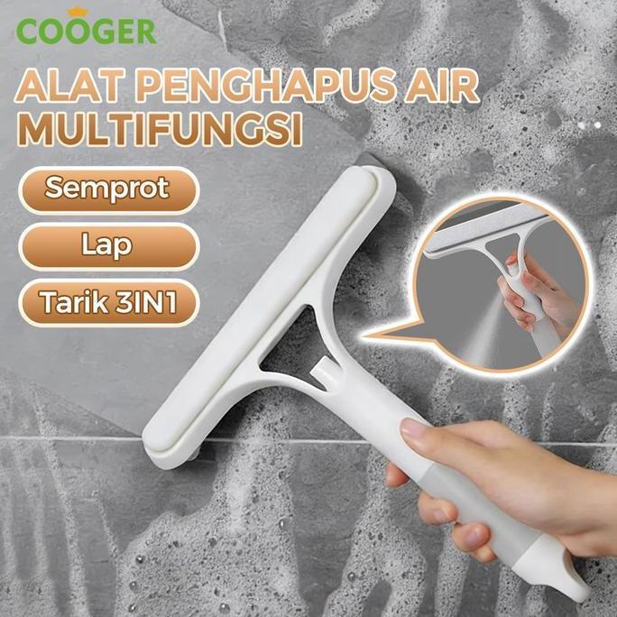 [Cod] Cooger Spray Wiper Genggam Putih Abu-Abu Produk Baru Upgrade 2026, Multifungsi Untuk Meja Dapu