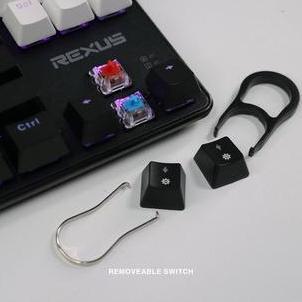 Play- Rexus Legionare Mx5.2 Tkl Finale: Keyboard Gaming Mechanical Modern, Desain Ringkas, Keycaps D