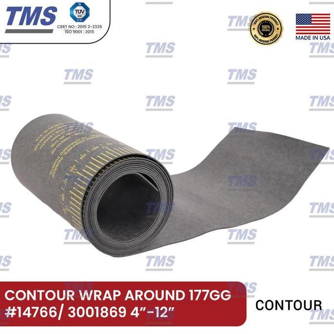 Promo Meteran Pipa CONTOUR Wrap, Around 177 GG 4" - 12" 6 # 14766 Original Diskon