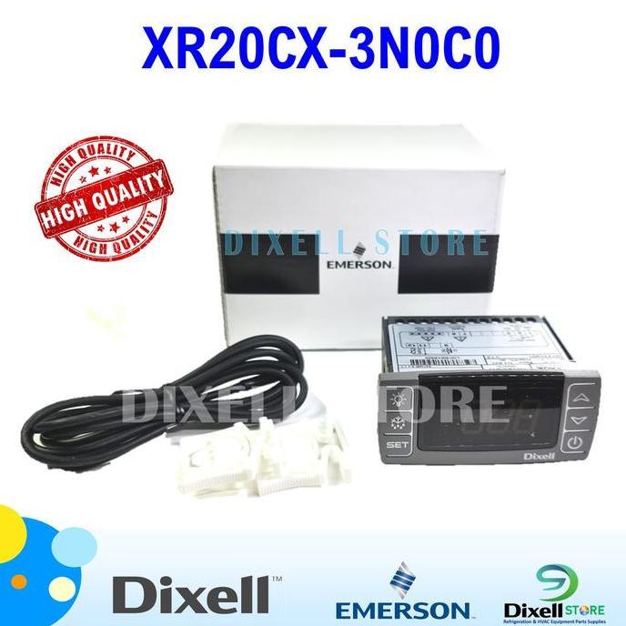 Promo XR20CX DIXELL Digital Thermostat XR20CX-3N0C0, 9-40 Vdc Diskon