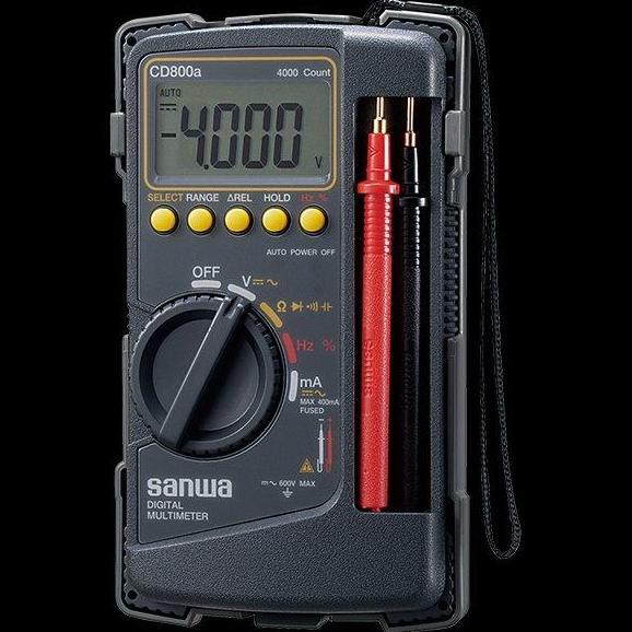 Promo Digital Multimeter SANWA CD800a Sanwa Multimeter Digital CD 800a Diskon
