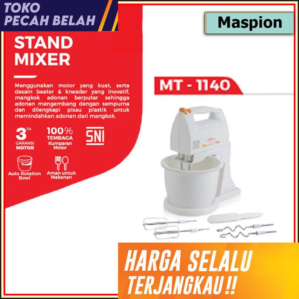 Maspion hand & stand mixer MT 1140 MT1140 maspion mixer com