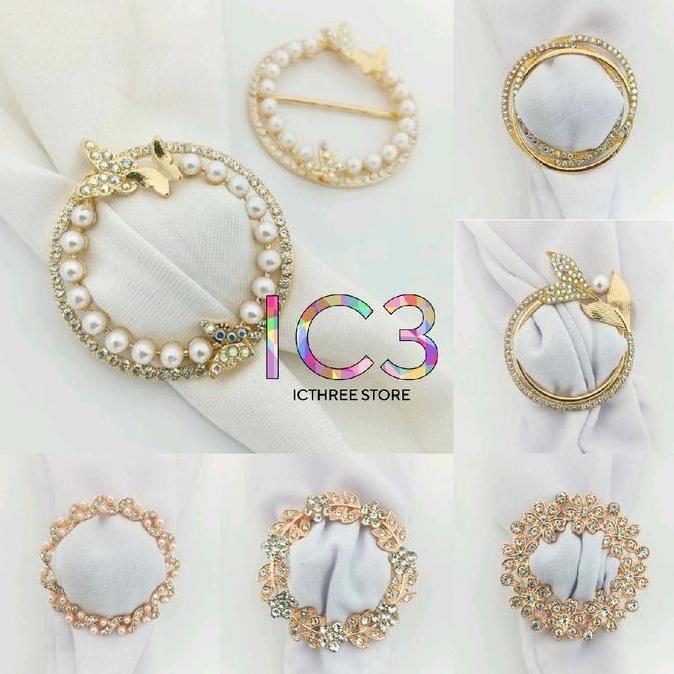 Bros ring | Ring jilbab | Gesper hijab | Gesper ring | Ring kerudung Muslim