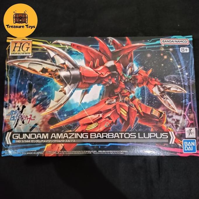 HG GUNDAM AMAZING BARBATOS LUPUS BUILD METAVERSE TTOYS