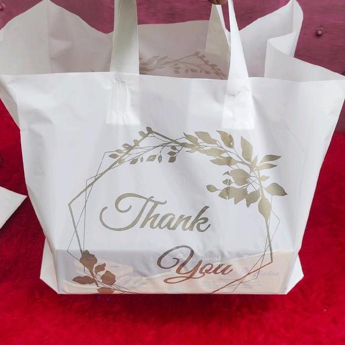 Kantong Plastik Box 18x18 Syukuran Isi 50pcs Nasi Box, Kantong Plastik Hajatan Tahlilan Khitan, Cath