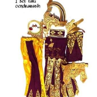 PREMIUM / Pakaian Tari Cendrawasih Kostum Full Set Khas Bali