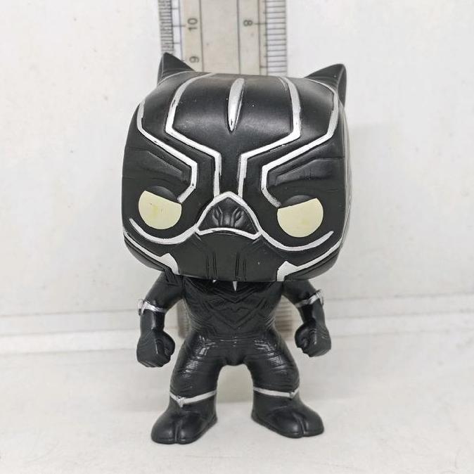 VINYL FIGURE 4' FUNKO POP MARVEL BLACK PANTHER ORIGINAL BOBBLE HEAD PS99