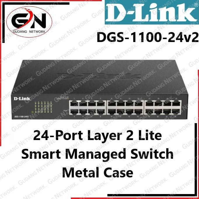 TERBARU - D-LINK SMART SWITCH DGS-1100-24