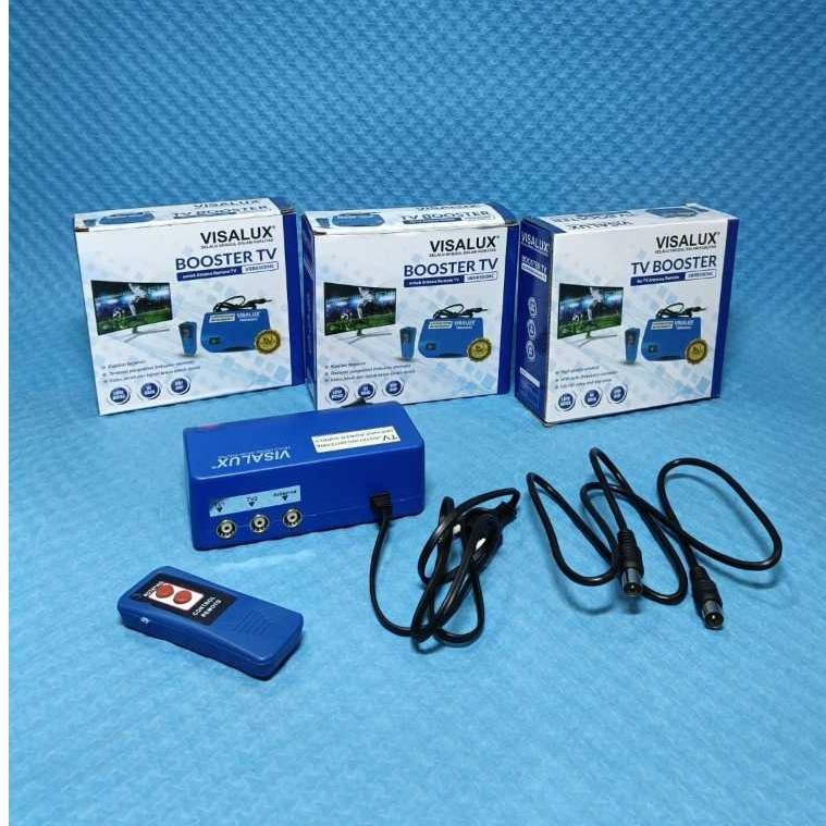 Cuci Gudang Booster Tv Antena Remot Visalux / Booster Penguat Sinyal Antena Remot