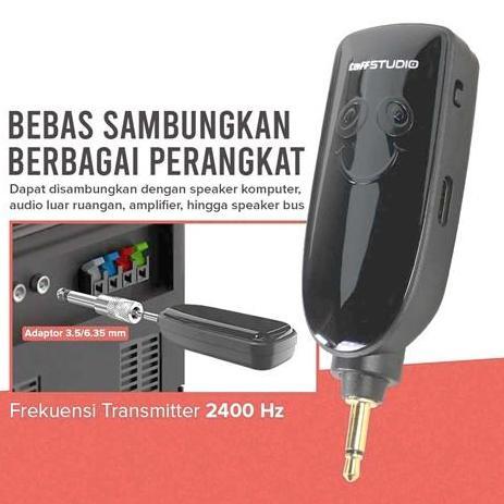 Mic imam Wireless 1 Bando Wireless Connect Amplifier Toa