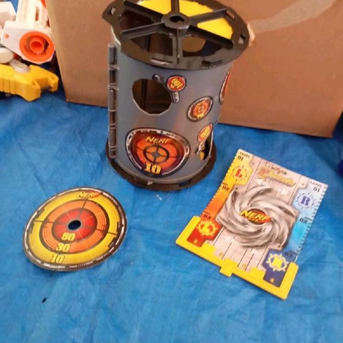 NERF SHOOTING POT TARGET BEKAS MIXX27
