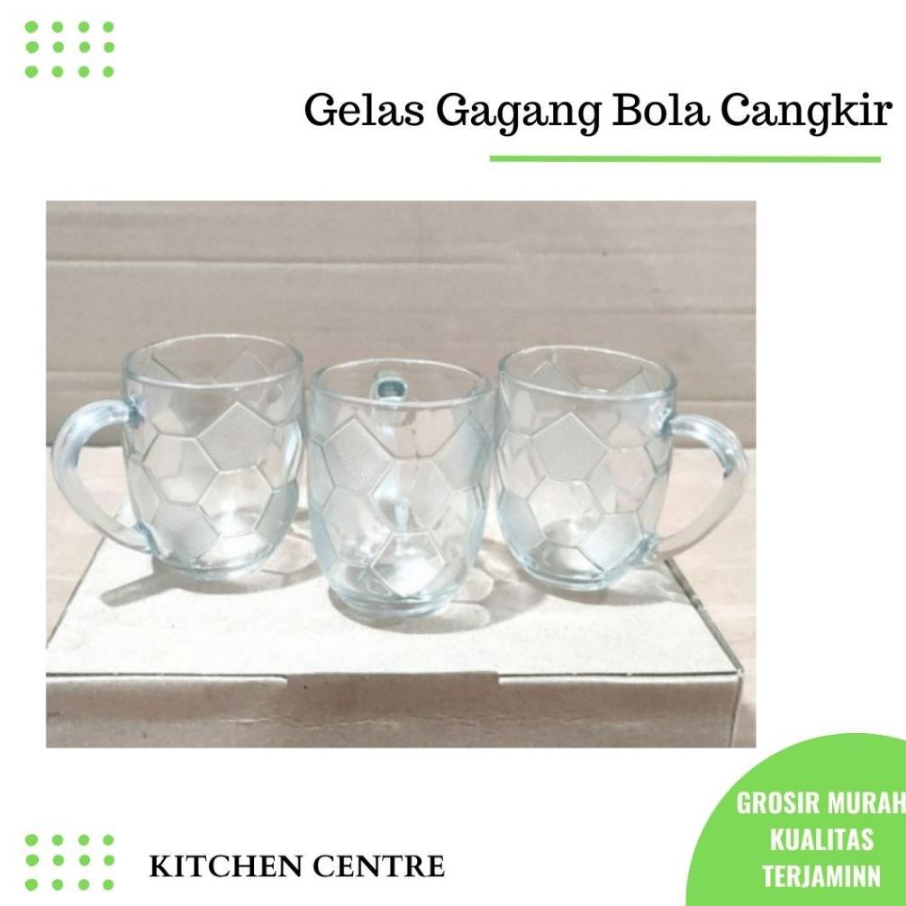 Gelas Cangkir Kaca Motif Segi Lima Kopi Gelas Kopi Ulir Kaca Bening