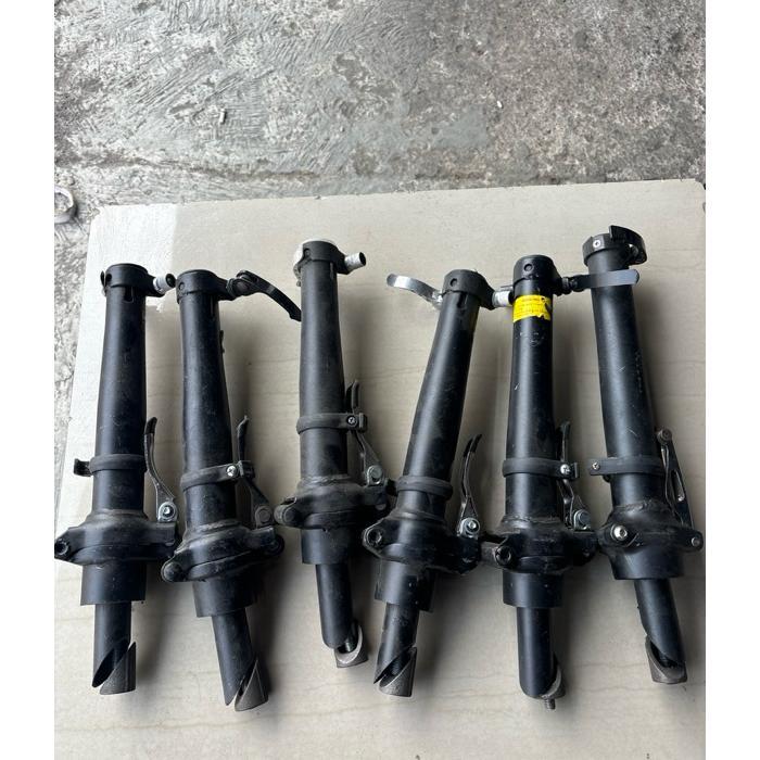 Lecet Handlepost Oversize 25,4Sambungan Stang Sepeda Lipat 16 20