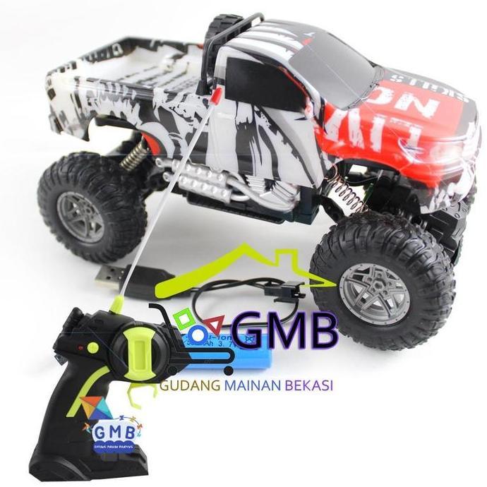 MAINAN ANAK MOBIL RC NITRO SPRAY PR-17732 MOBIL REMOTE OFFROAD NITRO KELUAR ASAP 1:16