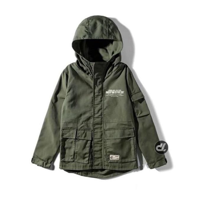 PREMIUM / Dreeland Jacket Parka Force Emerald Green