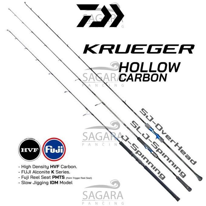 Joran Daiwa Krueger | Joran Slow Jigging | Rod Jigging | Joran Jigging Ring Sudah Fuji