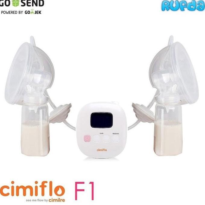 Cimiflo F1 Handsfree Rechargeable Double Breastpump Pompa ASI