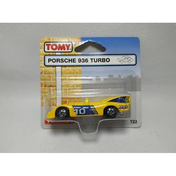 TOMICA TOMY RED TAG UNITED KINGDOM MARKET PORSCHE 936 TURBO CARDED MIX99