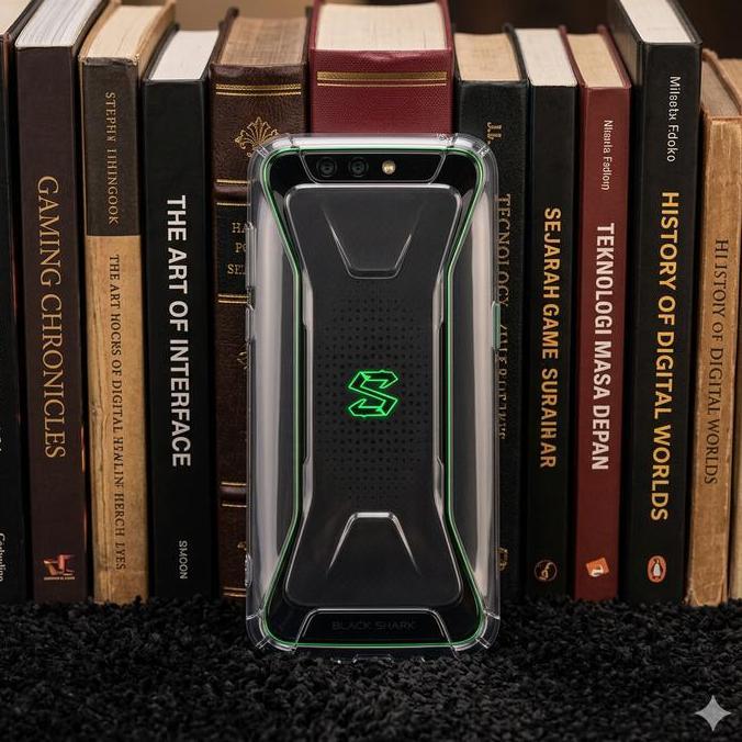 CASE SESUAI UNTUK BLACK SHARK 1 JELLY SOFTCASE ULTRATHIN SHOCKPROOF TPU ANTI SLIP BACK COVER
