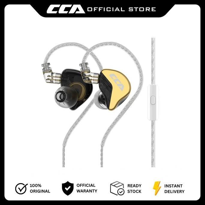 Crex- Cca Cra+ With Mic In Ear Monitor Earphone Upgrade From Cca Cra