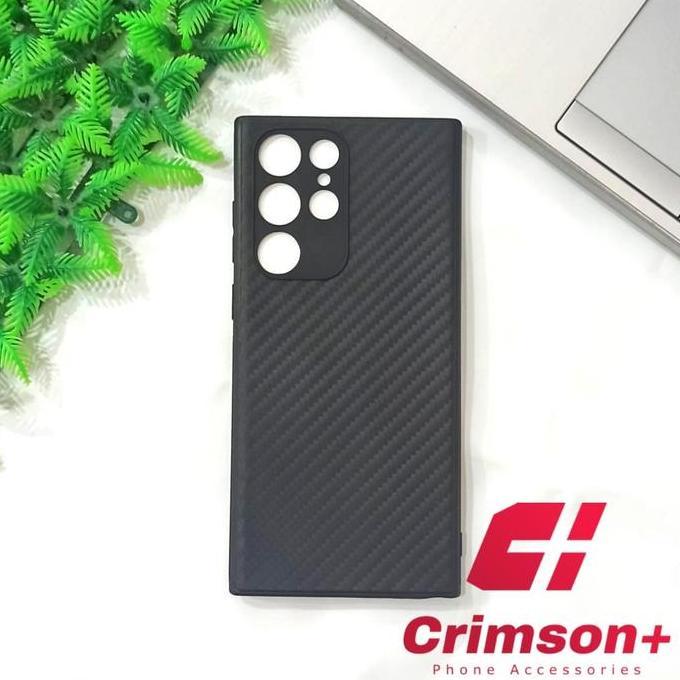 SAMSUNG S22 ULTRA SOFTCASE FULL CARBON CASING MOTIF ANTISHOCK