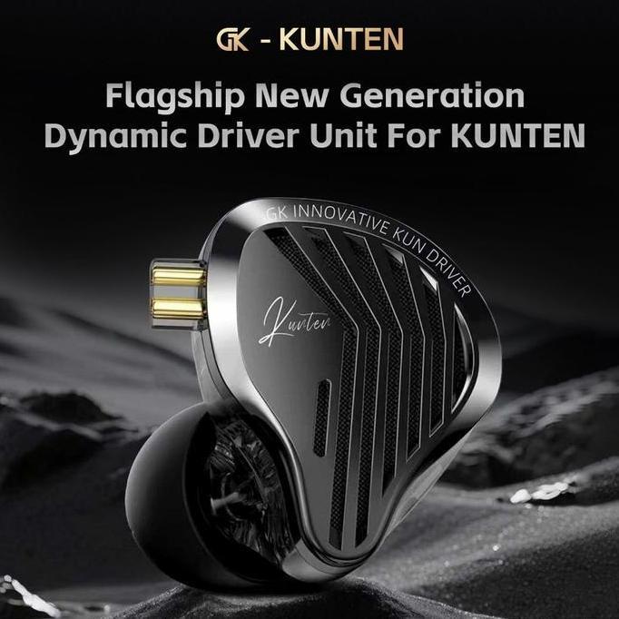 Crex- Gk-Kunten Gk Kunten Earphone Ultra Wide Frequency Dynamic Driver Hifi Iem Earphone