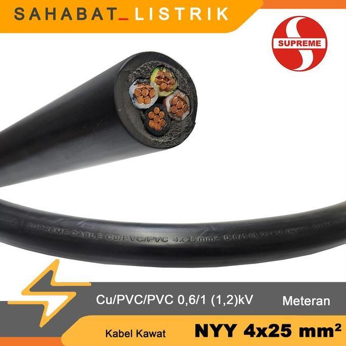 KABEL SUPREME NYY 4X25 MM/ KABEL TUFUR 4X25