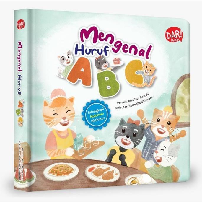 PREMIUM / Buku Anak Boardbook Mengenal Huruf ABC