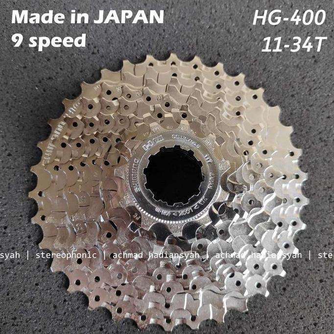 11-34T SPROCKET 9 SPEED HG-400 11-34T CASSETTE 9SP CASSETTE 9 SPEED BEST SELLER