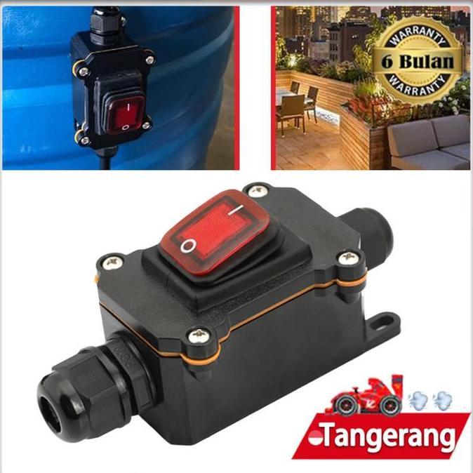 MRI Saklar Switch Anti Air Waterproof Marine Outdoor / Saklar Connector Kabel Waterproof