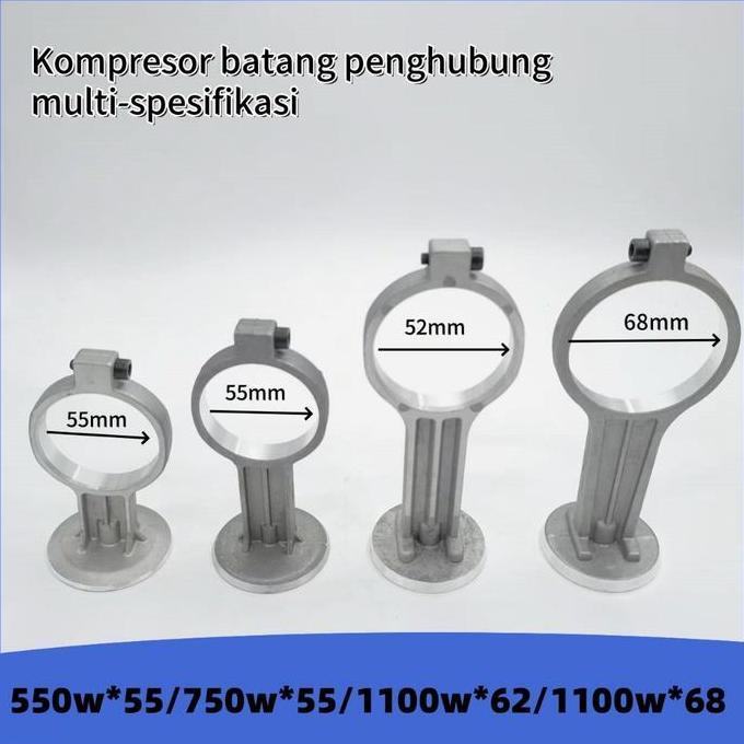 MGC Connecting Rod Conrod 550w*55 750w*55 1100w*62 1100w*68 Oilless Kompressor Angin Silent Tanpa Ol