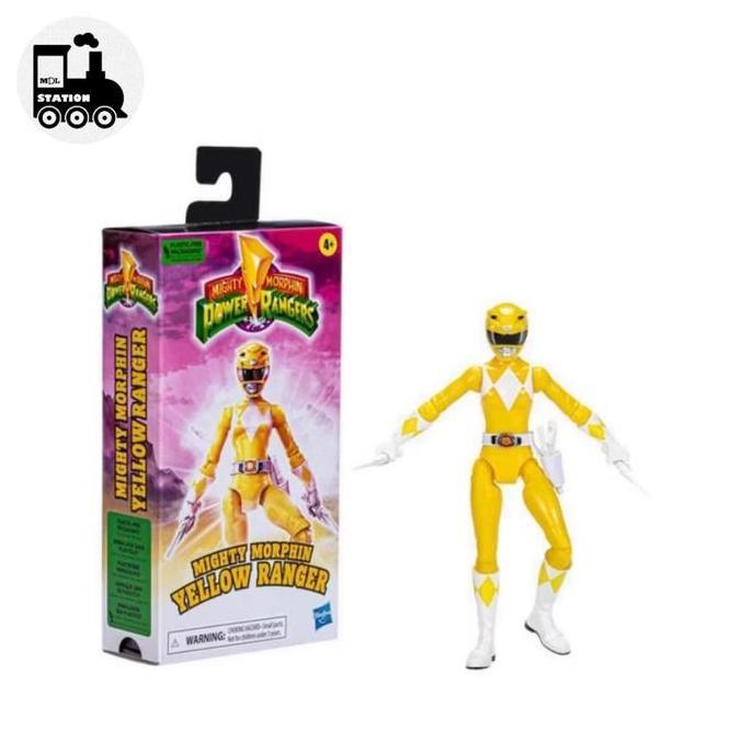 HASBRO MIGHTY MORPHIN POWER RANGER - YELLOW RANGER FIGURE MDLS27
