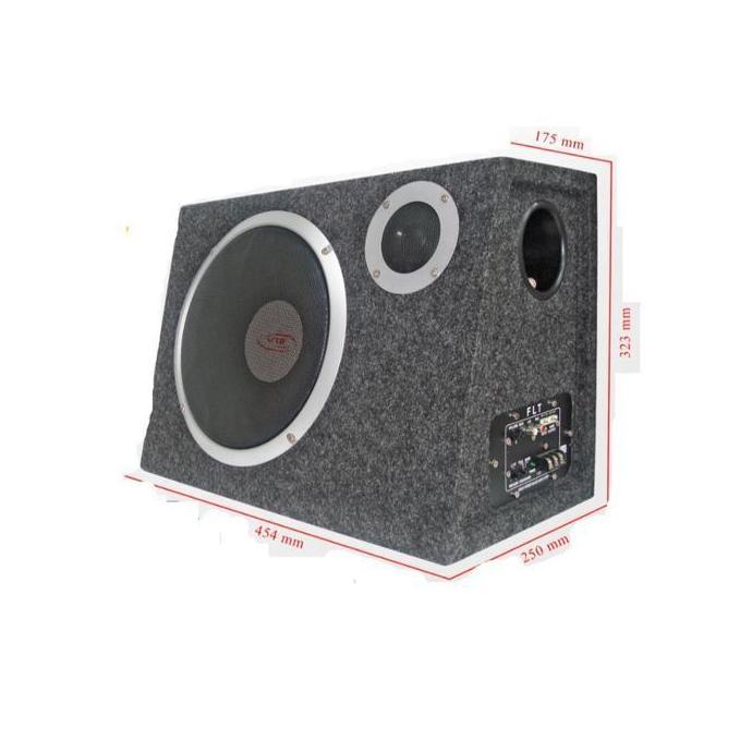S_Net Speaker Mobil Subwoofer 10" Bass 3 Tweeter 30 Watt V-Ua