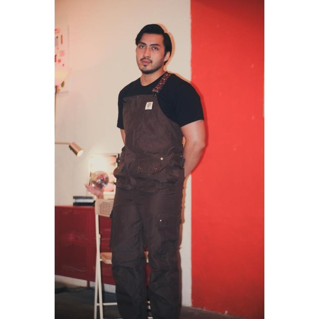 TERBARU The Motorist Motoguard Overall Brown| Celana Overall Pria| Celana Pria