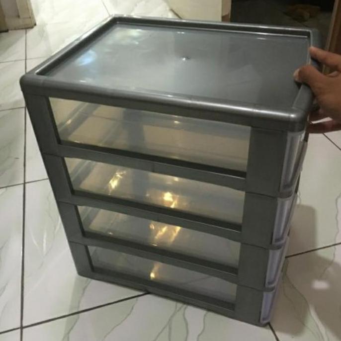 Nice- Laci Container Susun 4 Shinpo 355 Kertas A4 F4 Mirip Pressa Lion Star
