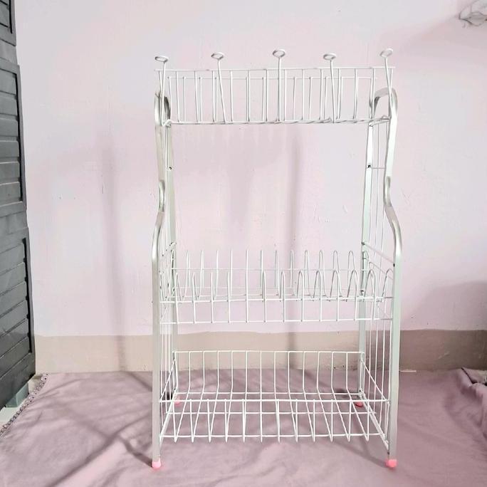 RAK PIRING ALUMINIUM RPK GELAS RPK BIASA RAK GELAS RAK PIRING Besi