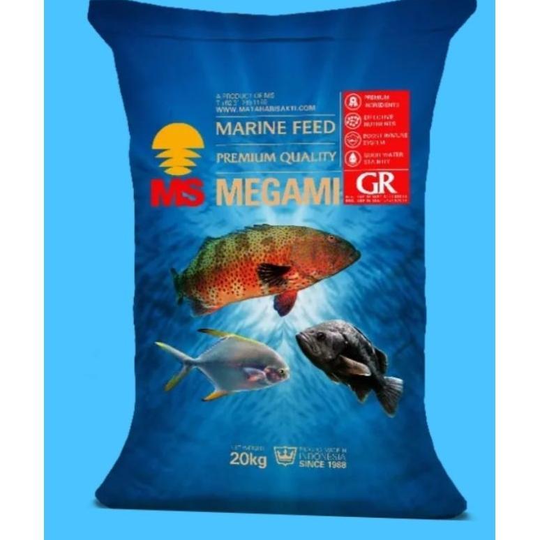 Pakan ikan MEGAMI 1 sak