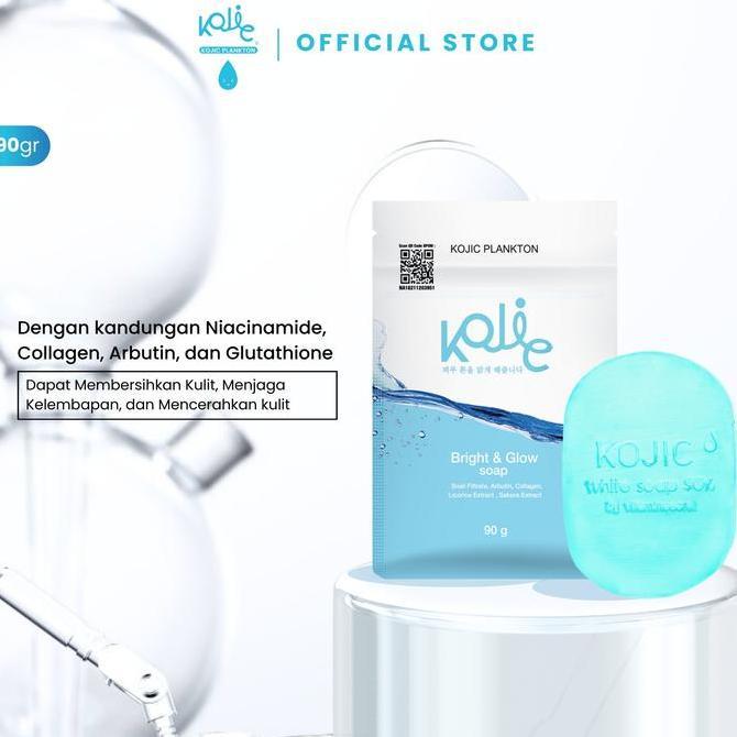 Lise- [Special ] - [Bundling Booster] Kojic Plankton Unicorn Scrub 150Gr Mini + Brht & Glow Soap 90G