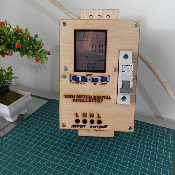 Kwh Meter Digital 16A Amper Meter Volt Meter Mcb Watt Meter Digital
