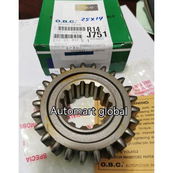 gigi 1 speed gear toyota hardtop 2f 33331-60020