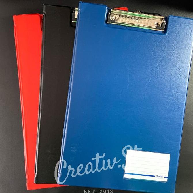 CLIPBOARD WITH COVER F4 FOLIO 4211 PAPAN JALAN PAPAN DADA