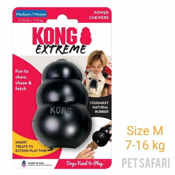 [SF] Mainan Anjing Kong Medium Extreme / K2
