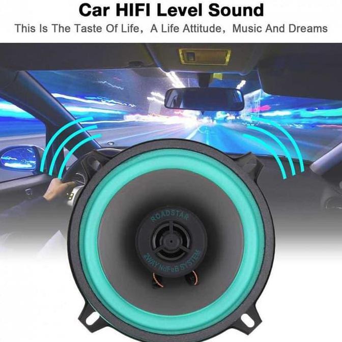 Speaker 5 Inch 2 Way Speaker Mobil Hifi Audio Speaker Woofer Tweeter