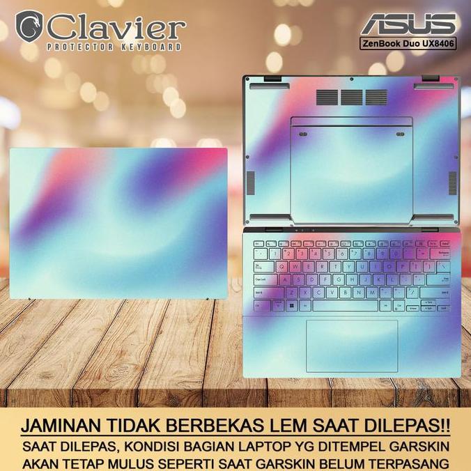 TERBARU - Cover Garskin Laptop Asus ZenBook Duo UX8406 UX8406M UX8406MA Fullbody