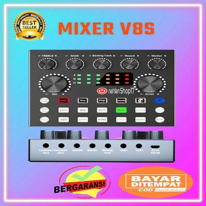 DV292 >> MIXER SOUNDCARD V8S BLUETOOTH MICRO USB SOUNDCARD V8S